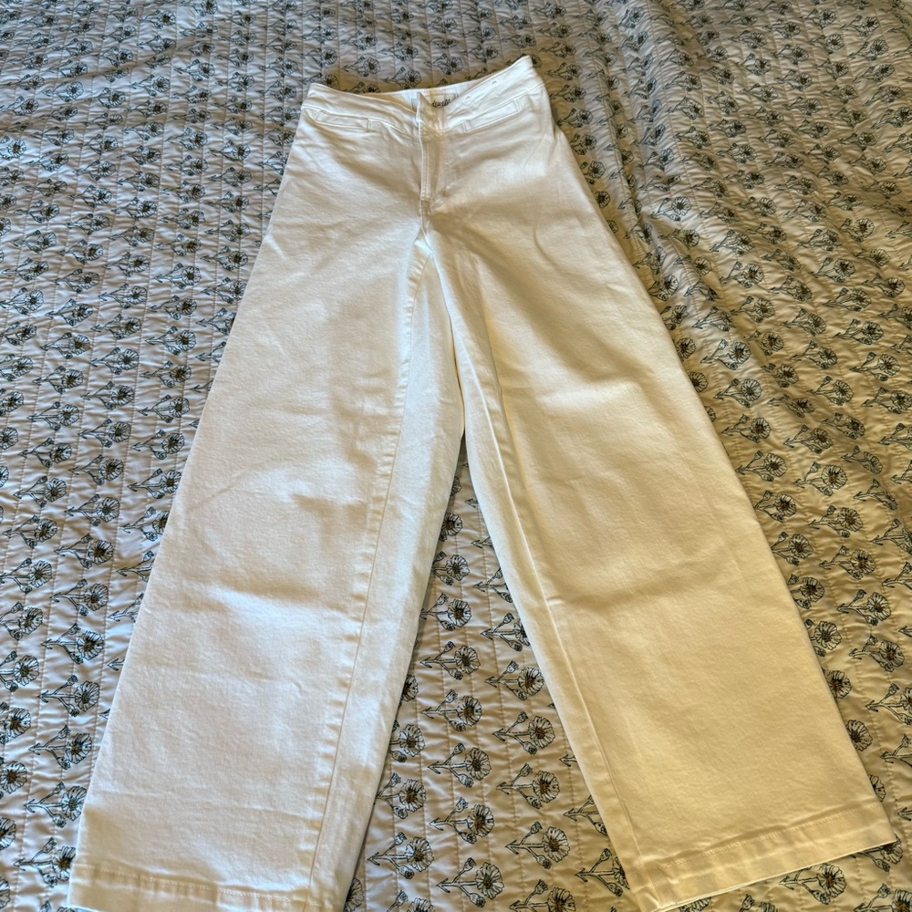 NWOT Madewell Women's Curvy Emmett Wide Leg Jeans